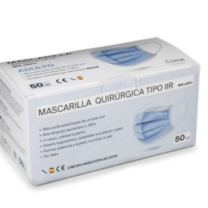 Mascarillas Quirúrgicas – Caja x 50