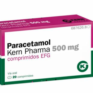 Paracetamol 500 mg – Tabletas – Caja x 20
